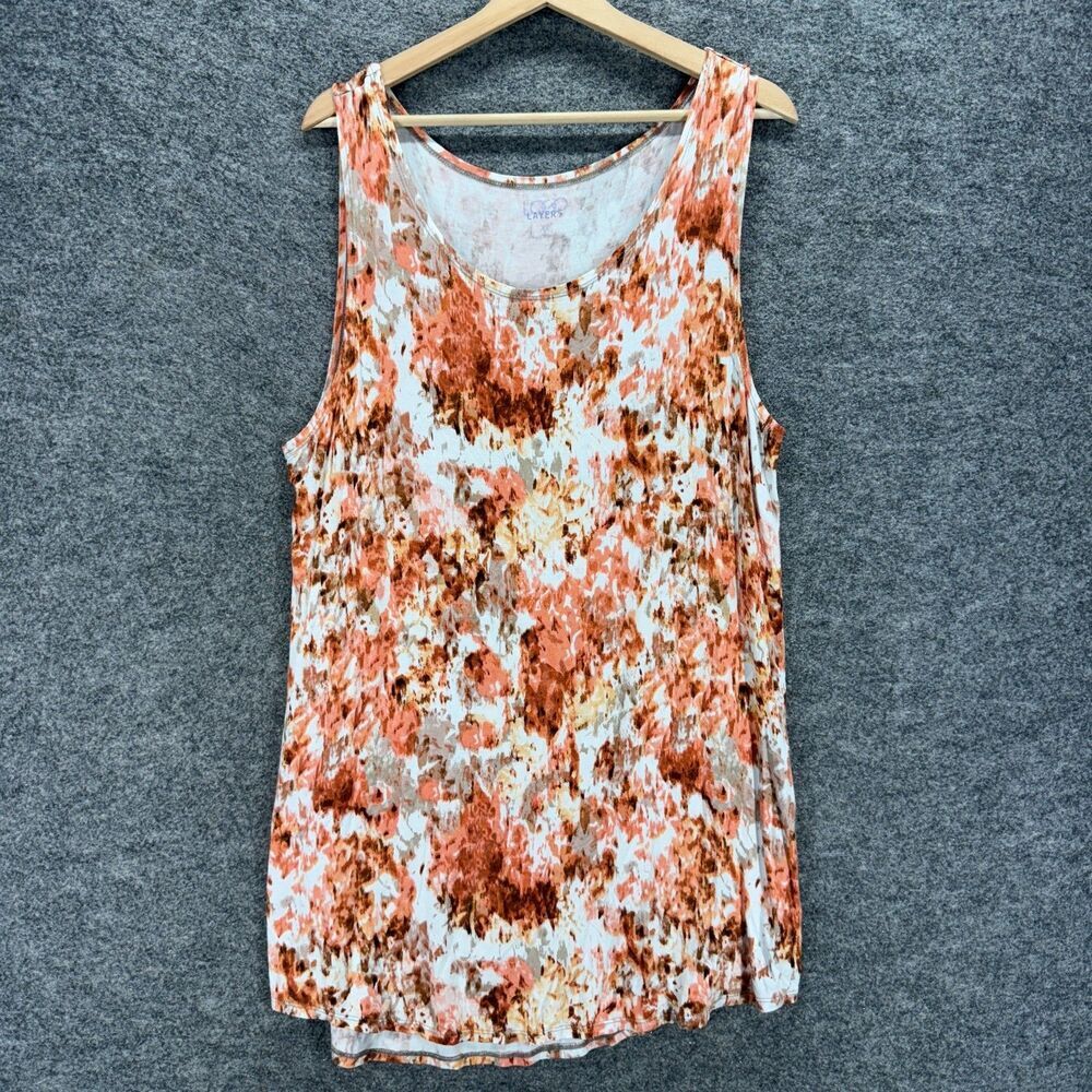 Logo Mini Dress Women XL Brown Geometric Short Sleeveless Round Neck Rayon